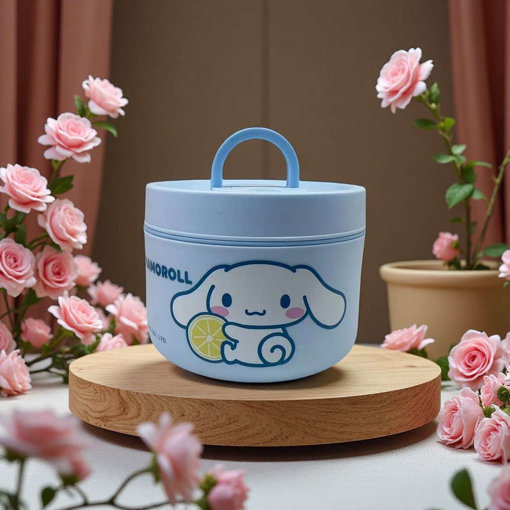 创意多功能便携饭盒保温饭盒学生上班餐盒带饭盒塑料餐具套装耐热耐冷容量大