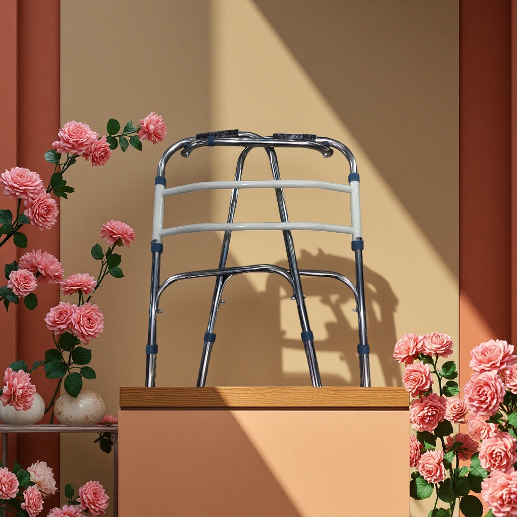 助行器轻便折叠老人辅助行走支架多功能老年人助步器健康护理用品