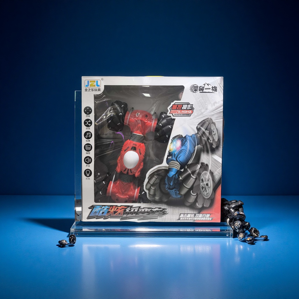 儿童充电炫酷扭变车批发