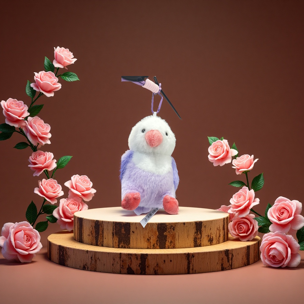 玩具小鸟彩色塑料手工模型儿童早教启蒙趣味玩具适合6岁以上宝宝礼物