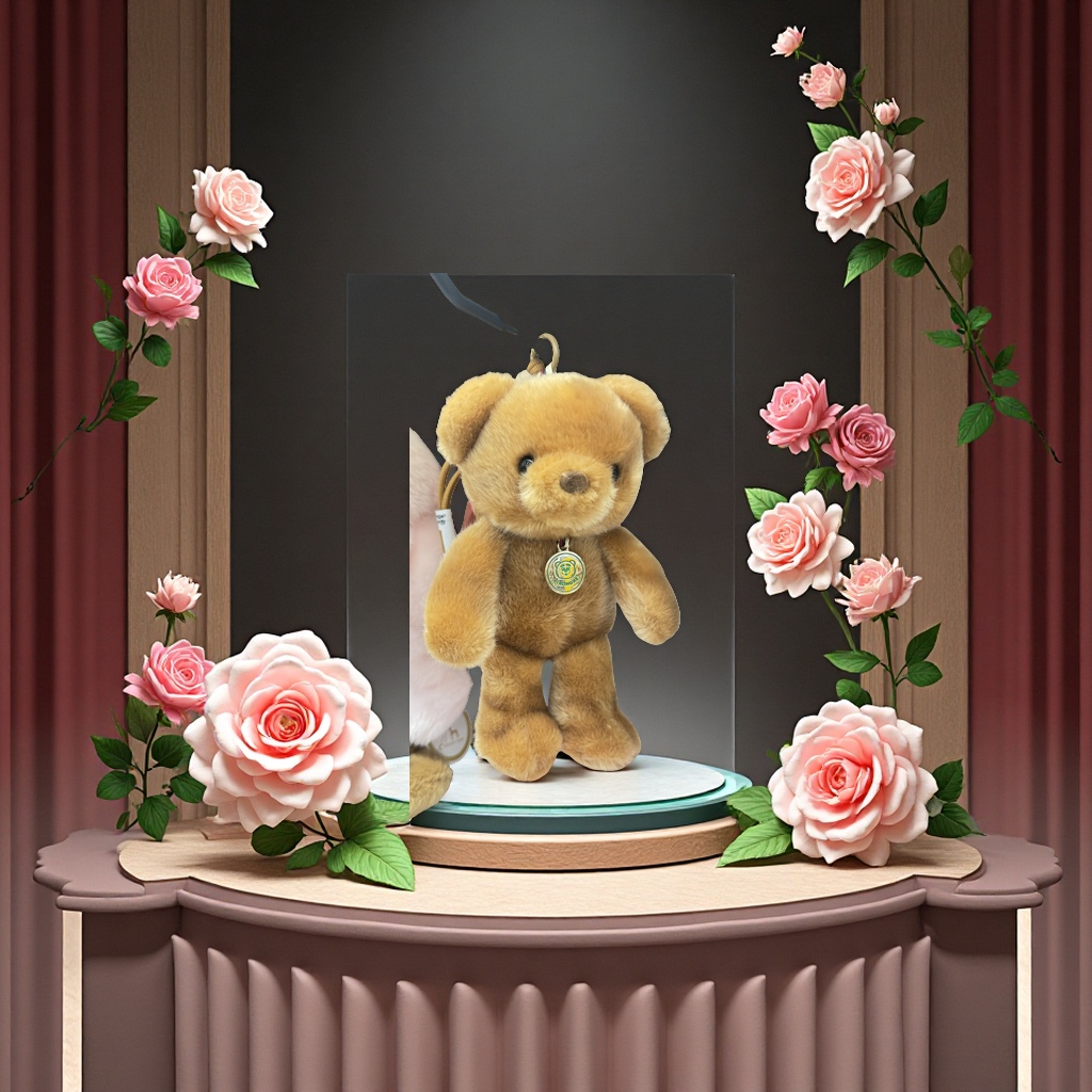 毛绒玩具实物图