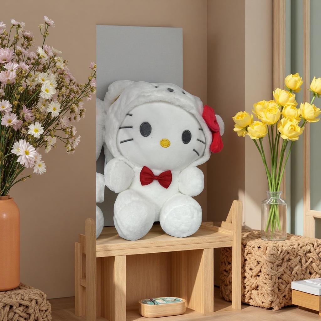 毛绒玩具熊细节图