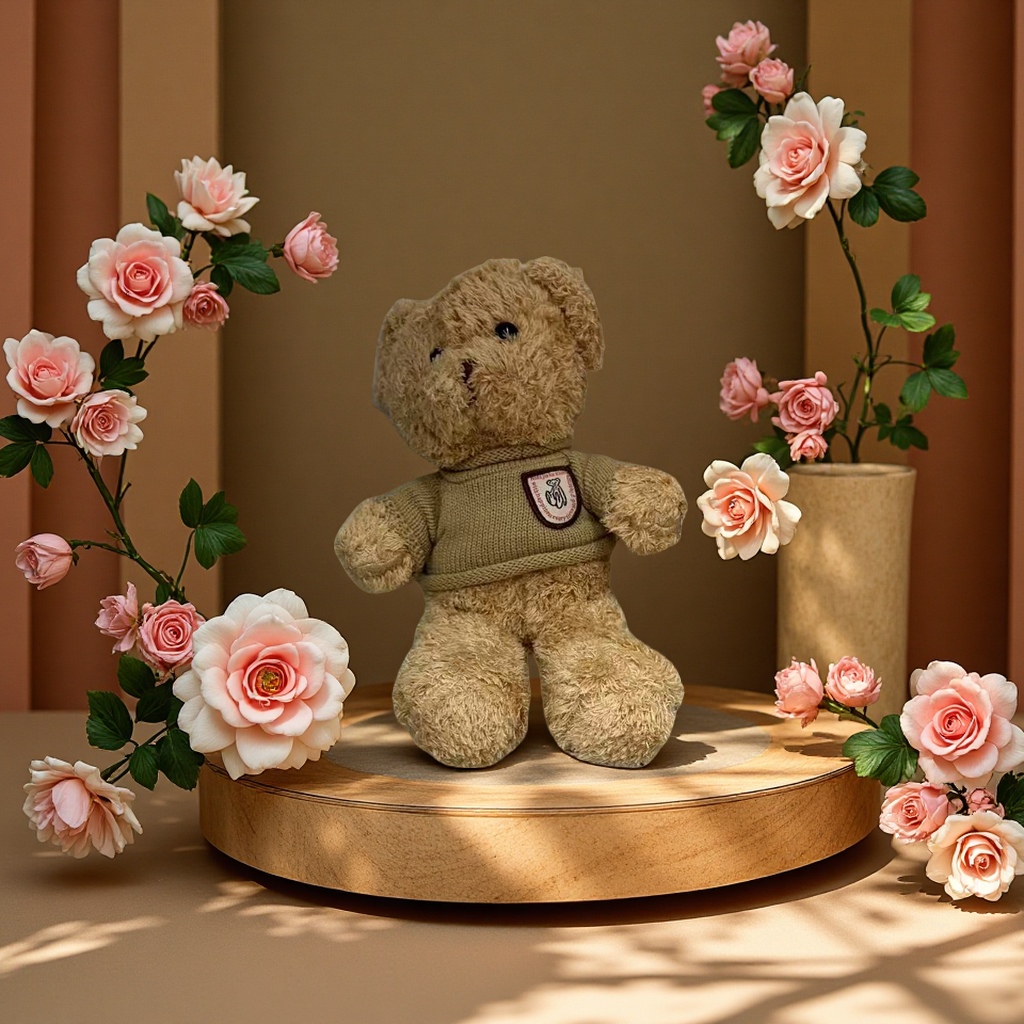 毛绒玩具熊可爱抱枕布娃娃儿童礼物软萌毛绒玩偶生日礼品赠品