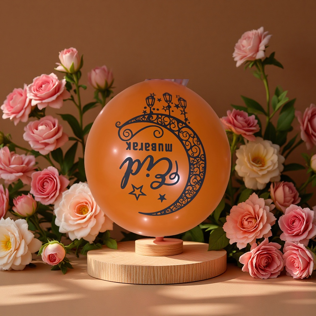 气球印刷斋月主题装饰气球派对布置节日庆典气球装饰用品