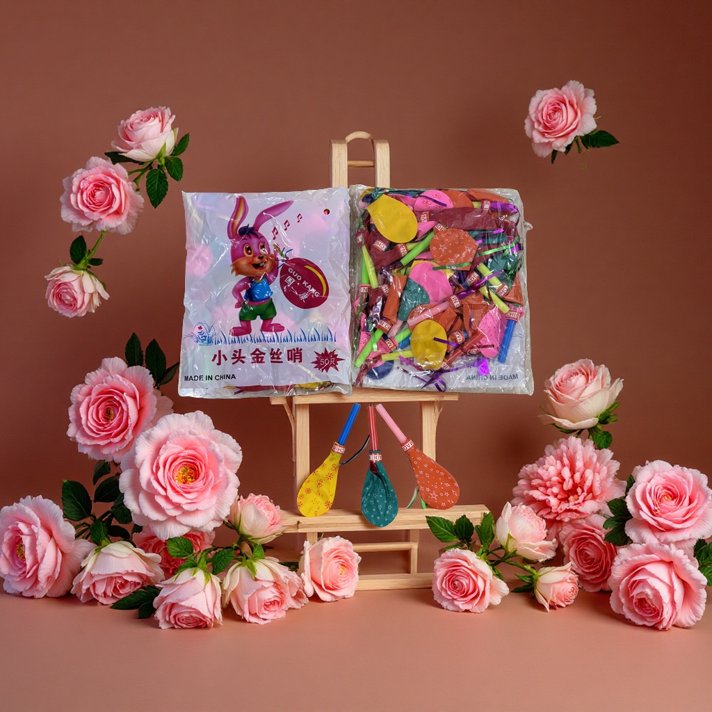 金丝少哨儿童玩具哨子趣味声响安全无毒适合幼儿锻炼手眼协调