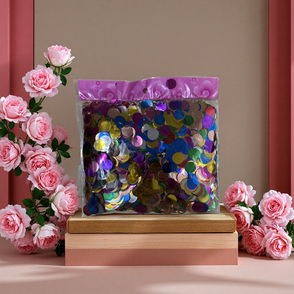 氛围用品闪亮亮片装饰派对布置节日装饰品闪光亮片装饰材料