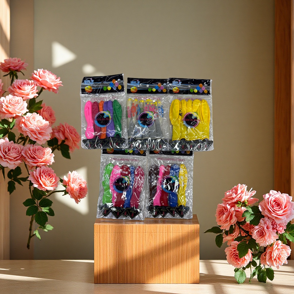 LED带灯气球发光气球彩色闪烁派对装饰气氛布置生日庆典用品成人儿童通用