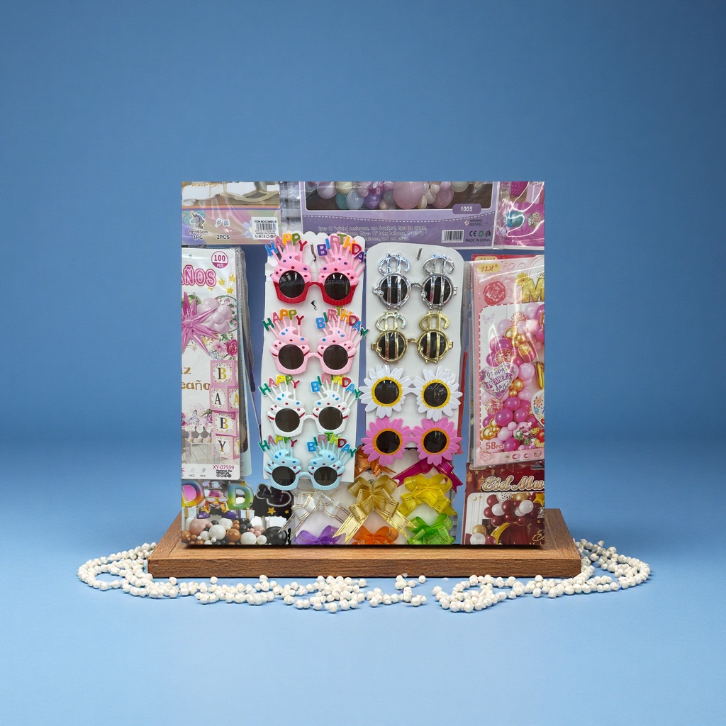 派对眼镜拍照道具趣味装饰多款创意眼镜派对必备拍照神器多色选择
