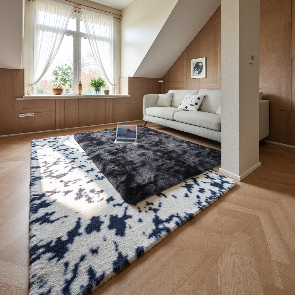 地毯/地毯水晶绒/红地毯加厚/厕所厨房地毯/卧室地毯产品图