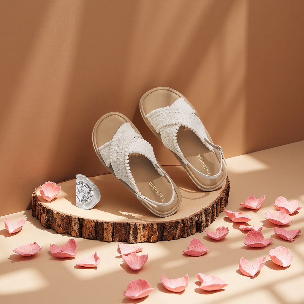 凉鞋女士夏季时尚百搭/女鞋/童鞋女童凉鞋/鞋业/拖鞋男士夏季沙滩产品图