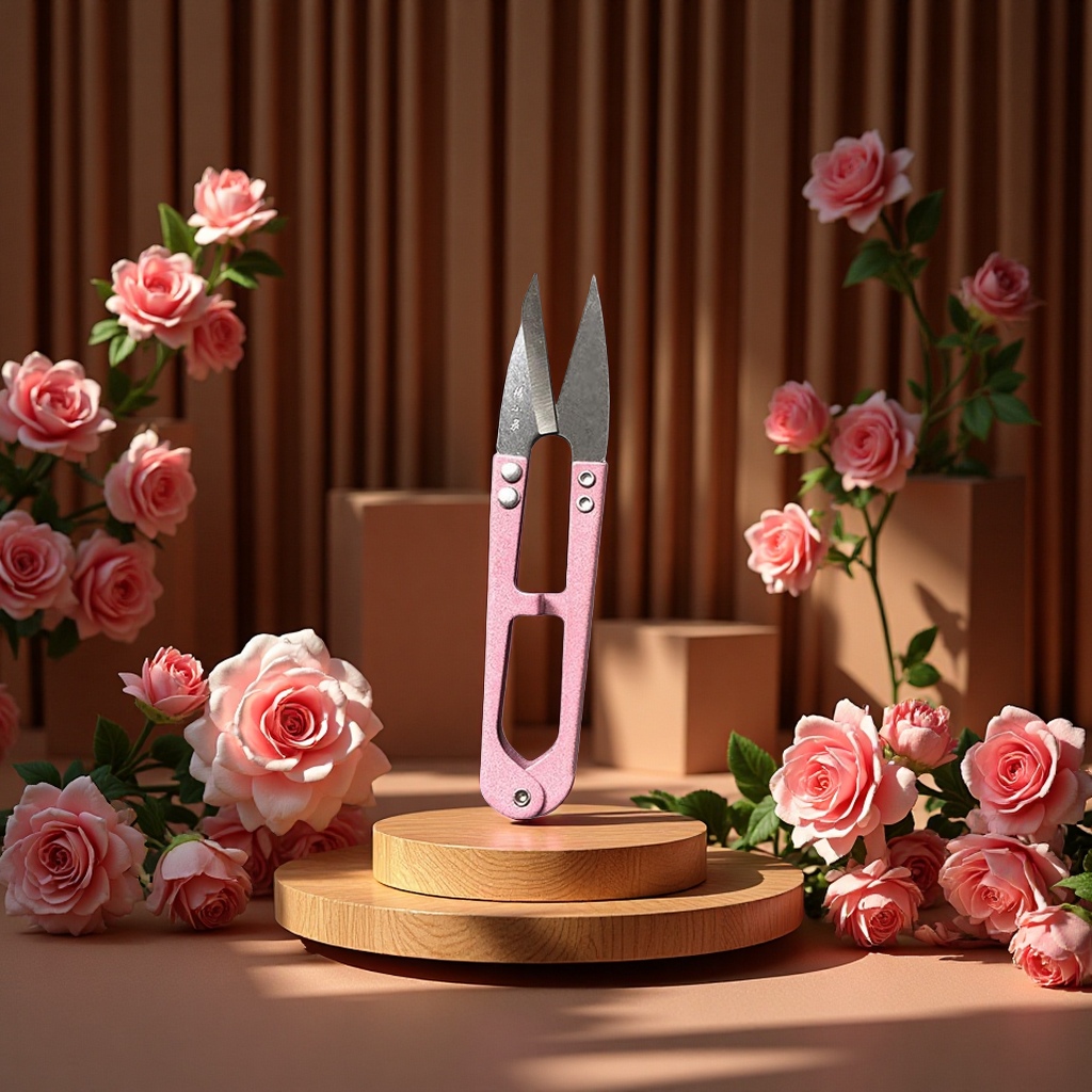 张小泉碳钢裁缝剪线头弹簧U型纱线十字绣剪刀实用裁剪工具细节图