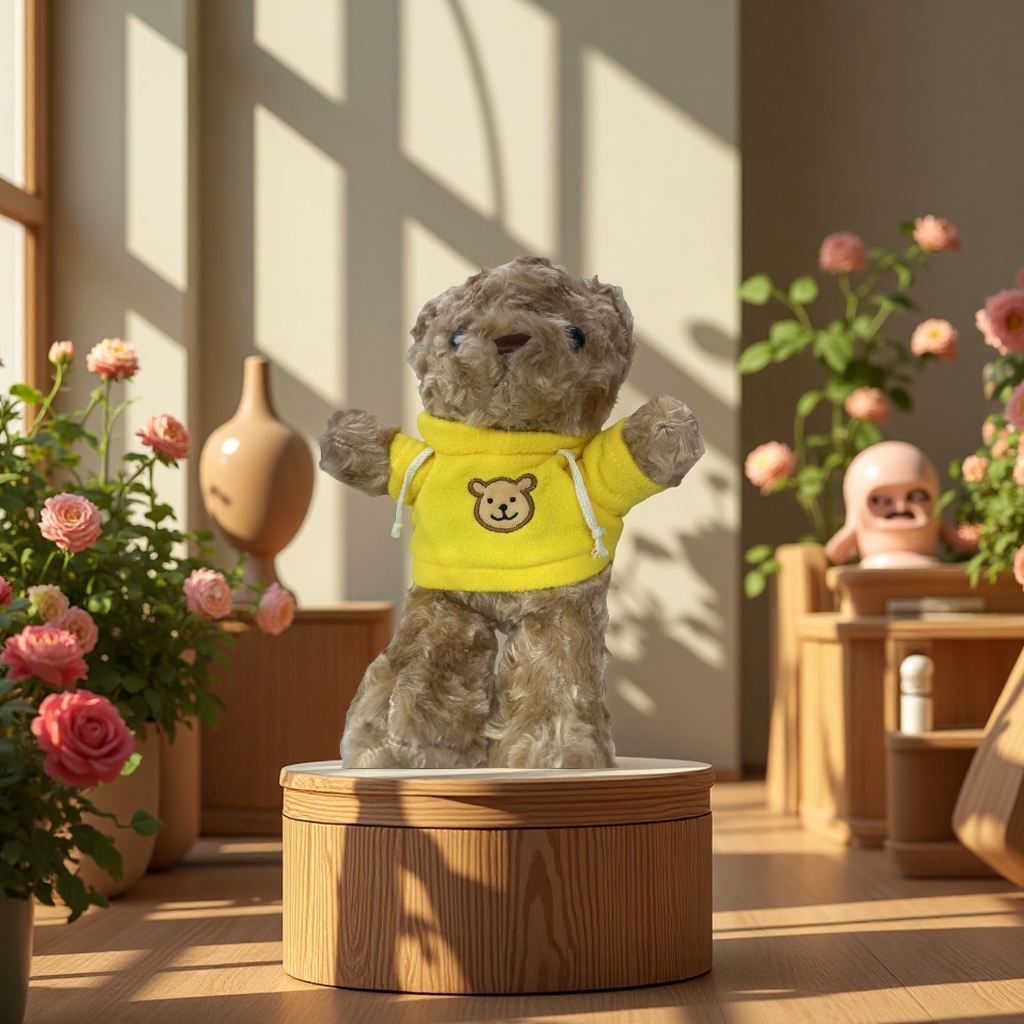 毛绒玩具实物图