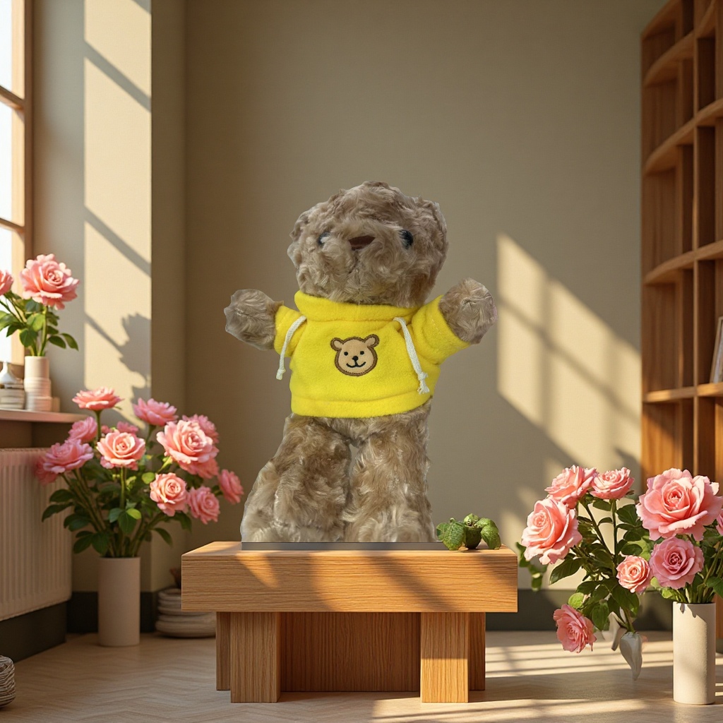 萌趣毛绒玩偶卡通动物抱枕儿童玩具柔软绒毛手感舒适适合送礼