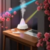 Cross-border Amazon simulation Seven-color glow aroma diffuser, home desktop, bedroom ultrasonic silent humidifier, household appliances Specification image