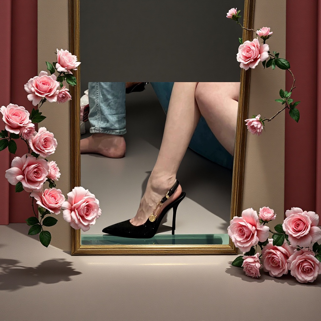 Pointed-toe thin-heeled women's shoes 2024 Spring and Autumn bestsellers, French design high heels, anti-slip, not tiring to stand for a long time, fashionable women's single shoes details Picture