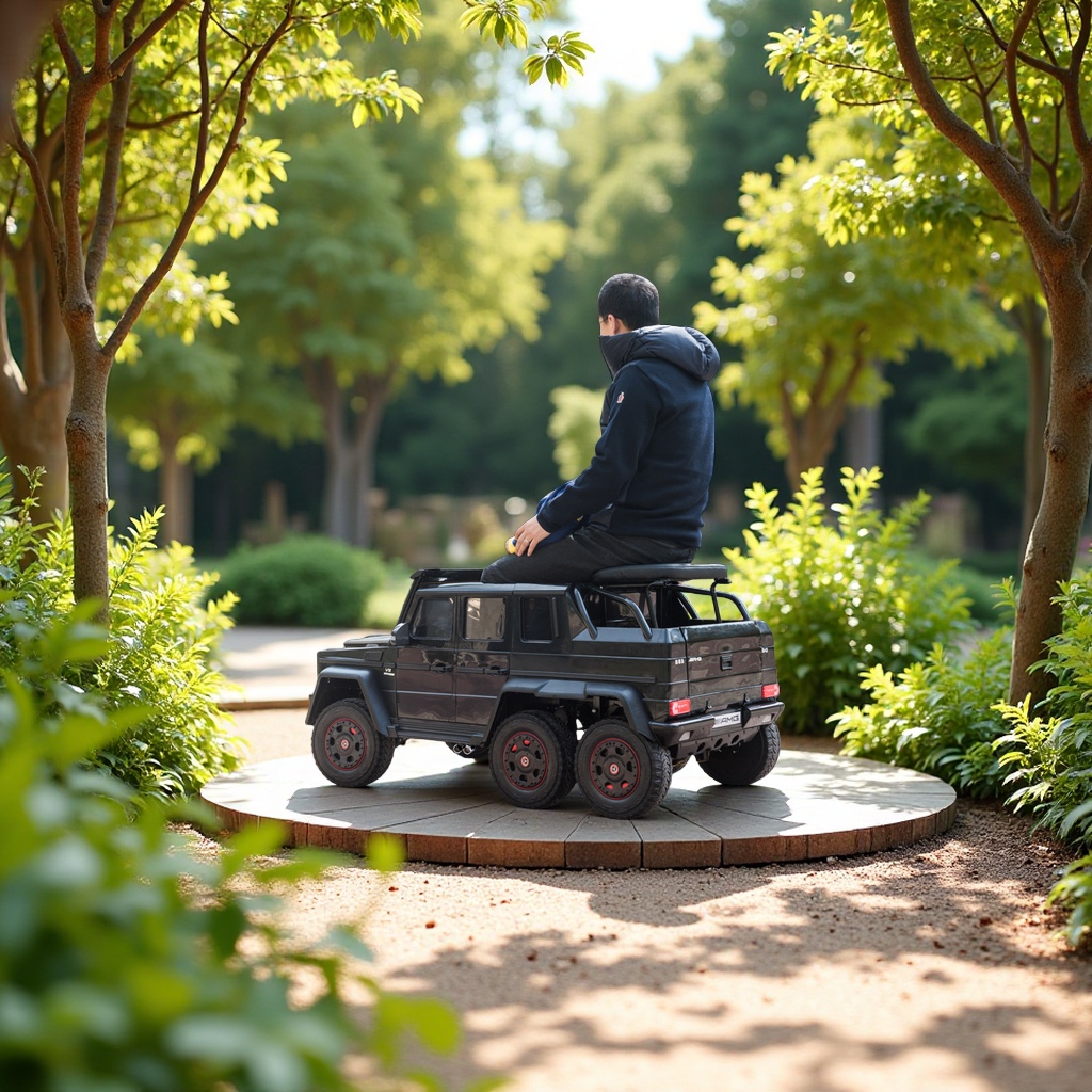 奔驰G63儿童电动车双人超大号越野遥控宝宝玩具汽车适合大人陪伴