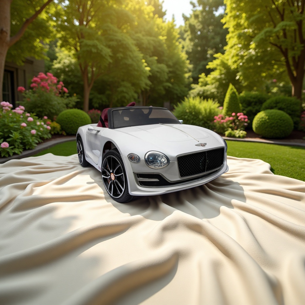 宾利儿童四轮四驱电动车男女孩带遥控可坐人宝宝玩具车适合小孩童趣汽车