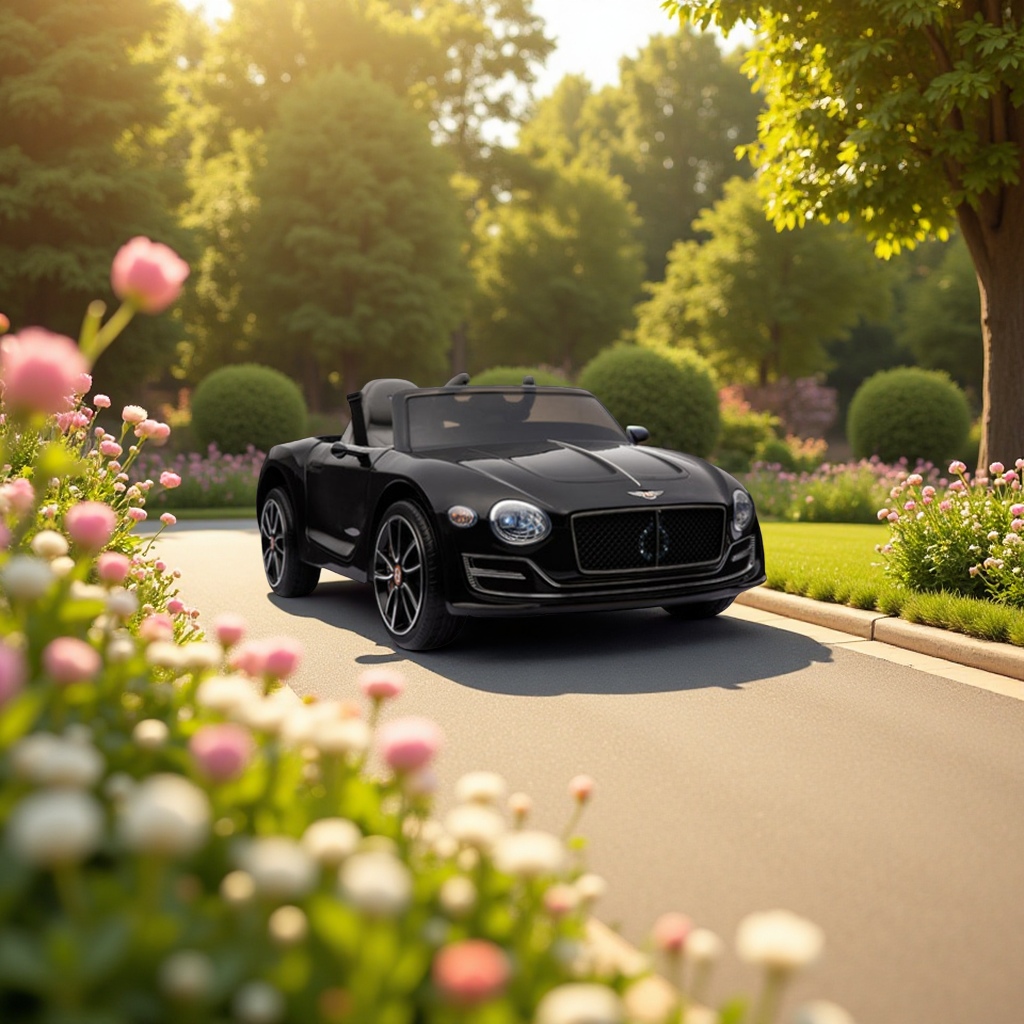 宾利儿童四轮四驱电动车男女孩带遥控可坐人宝宝玩具车适合小孩童趣汽车产品图