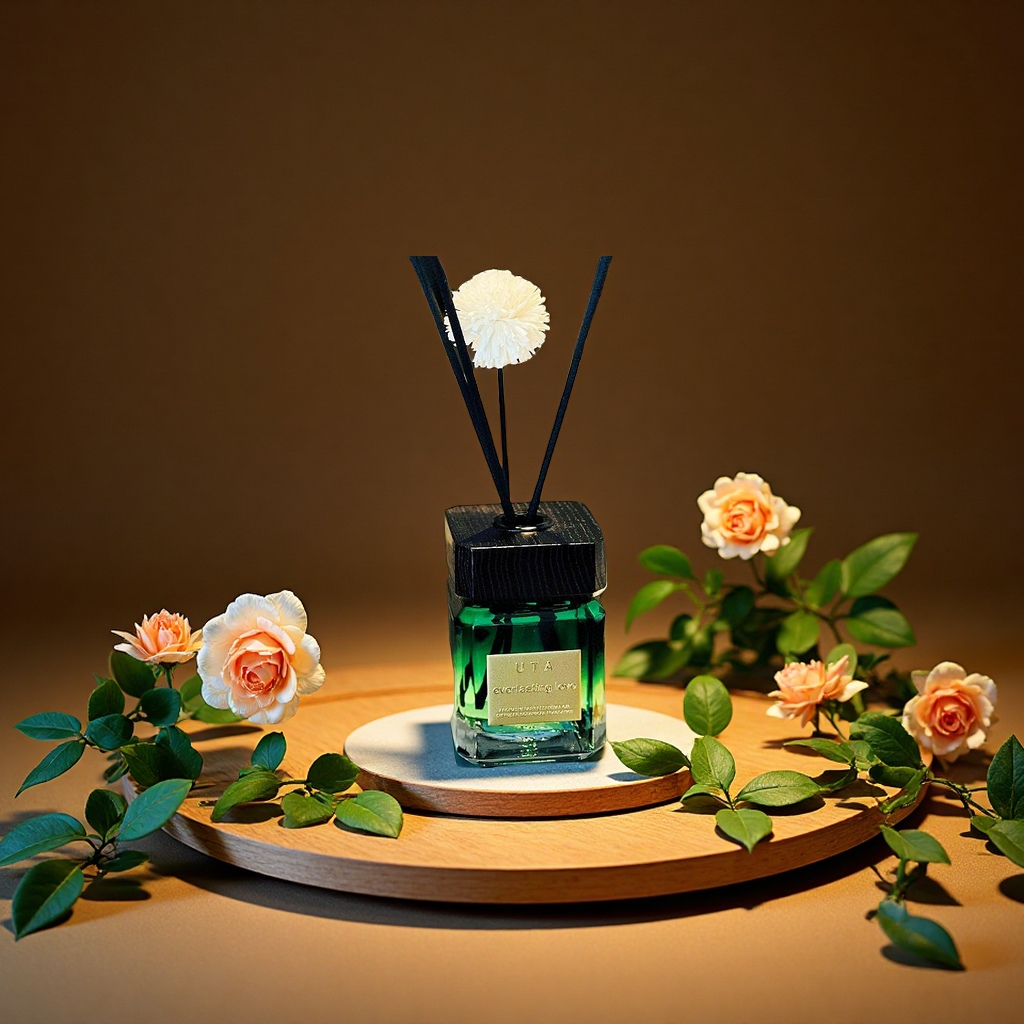 UTA正品植物香薰室内家用持久高级酒店卧室檀香车载香水厕所精油香薰机