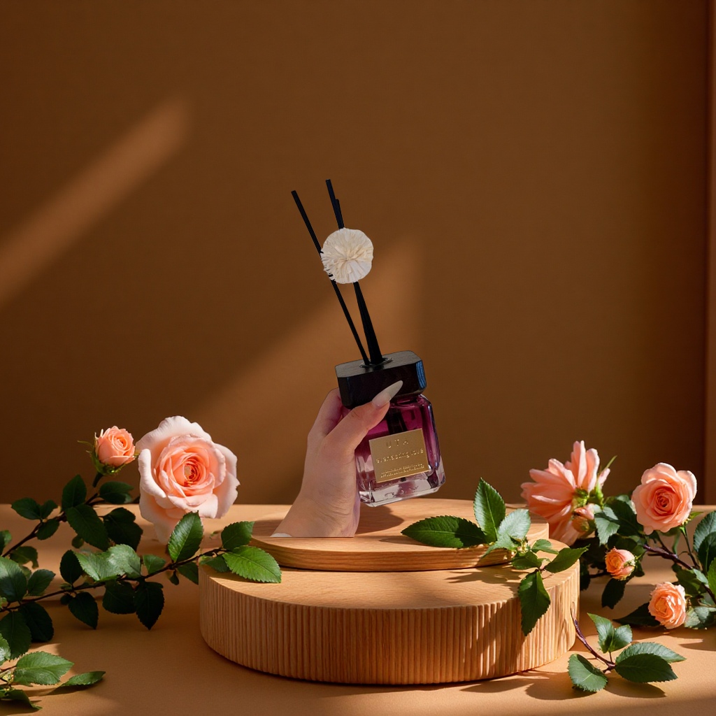 UTA genuine plant aroma diffuser, indoor home, long-lasting high-end hotel bedroom sandalwood, car perfume, toilet essential oil aroma diffuser Specification image