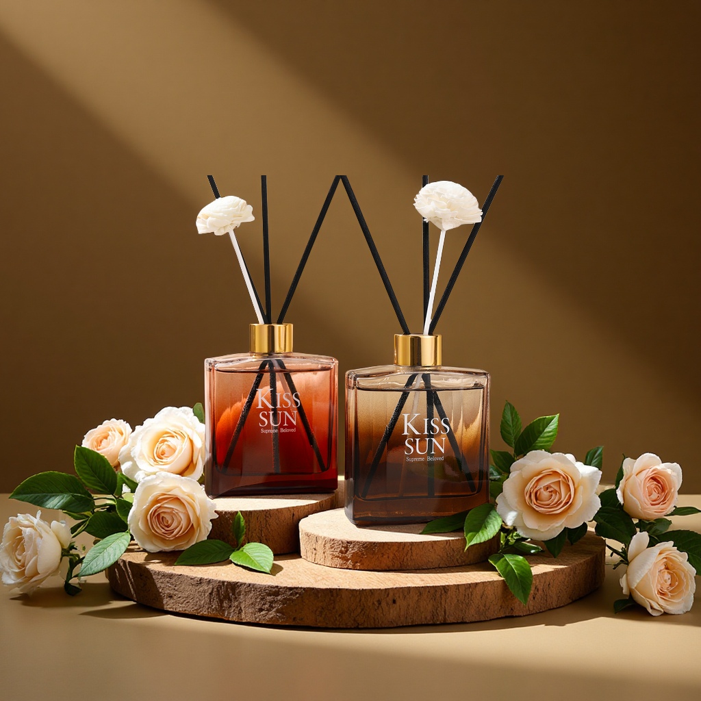 KISSSUN栀子花香薰持久扩香无火香水除臭清新剂家用香氛香薰机酒店专用自然淡雅