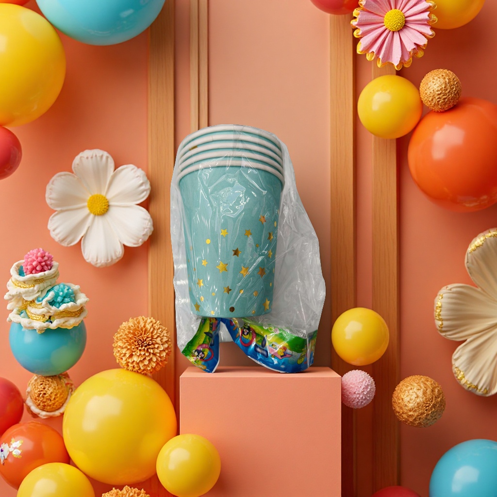 一次性纸杯实物图