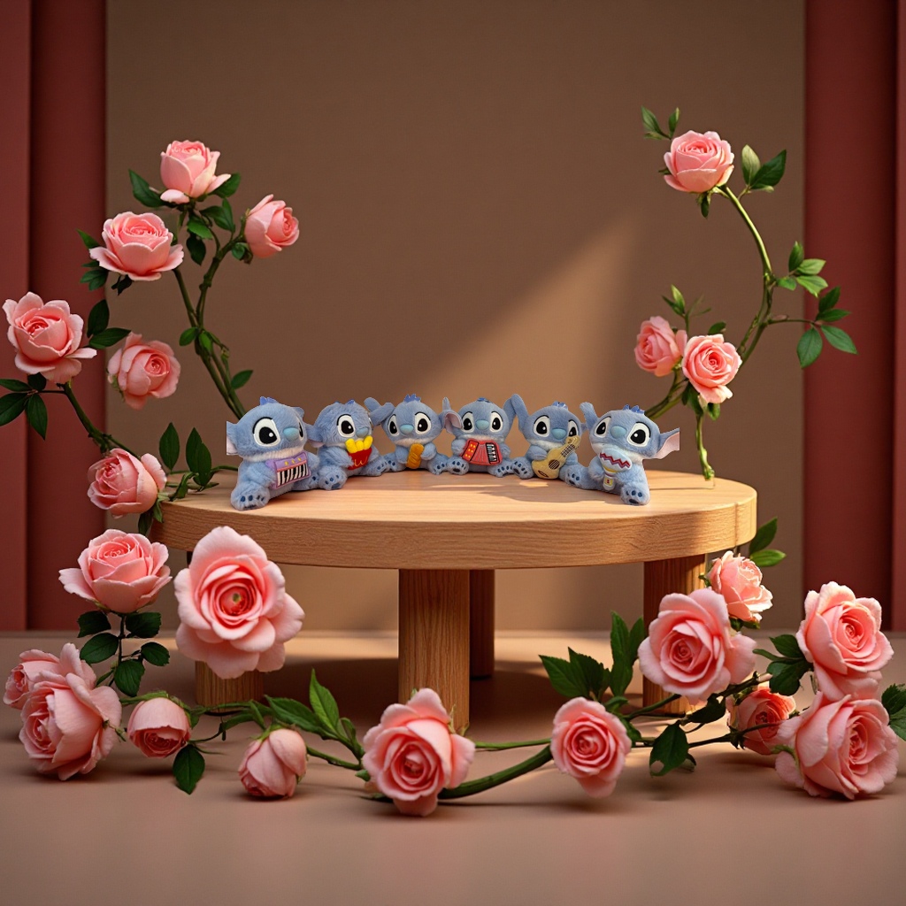 史迪仔毛绒玩具可爱抱枕布娃娃儿童玩偶软萌礼物赠品适合抱抱趣味收藏