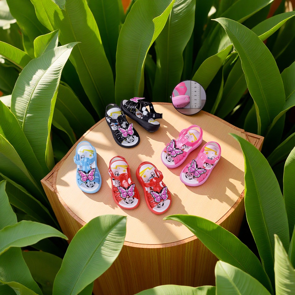 goodluck女童凉鞋夏季儿童凉鞋女童鞋透气舒适防滑童鞋女童鞋子童鞋女鞋款式多样