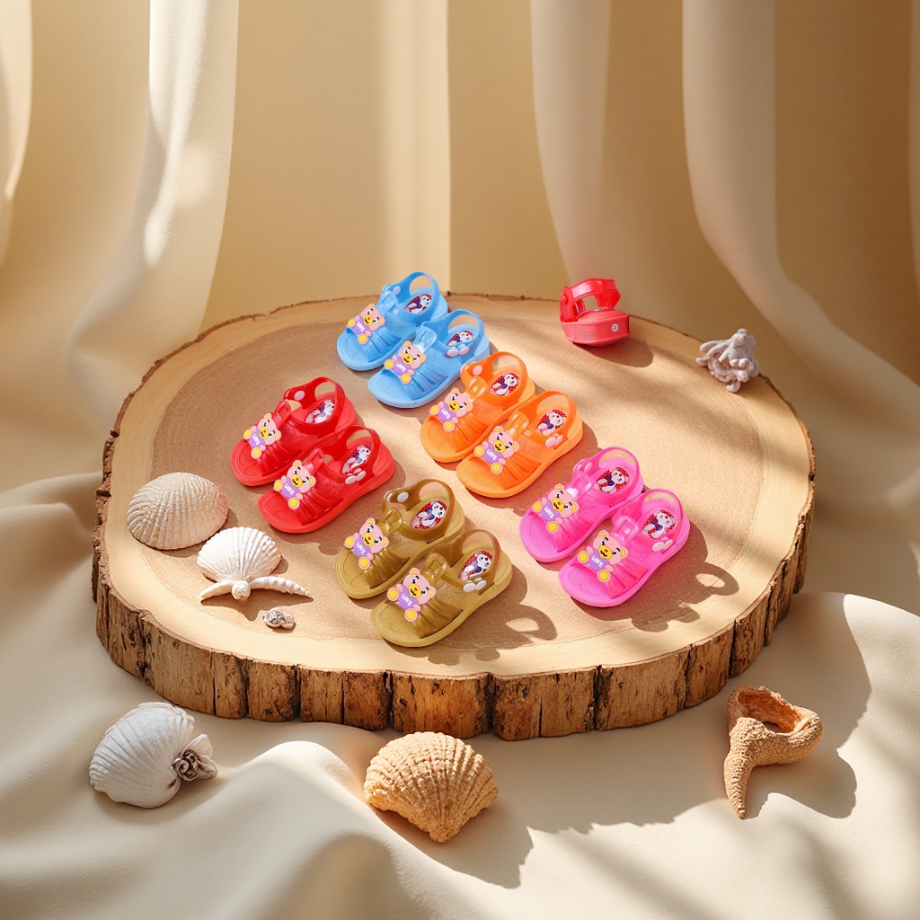 goodluck女童凉鞋夏季儿童休闲童鞋女童鞋透气防滑舒适女童凉鞋童鞋女鞋款式多样