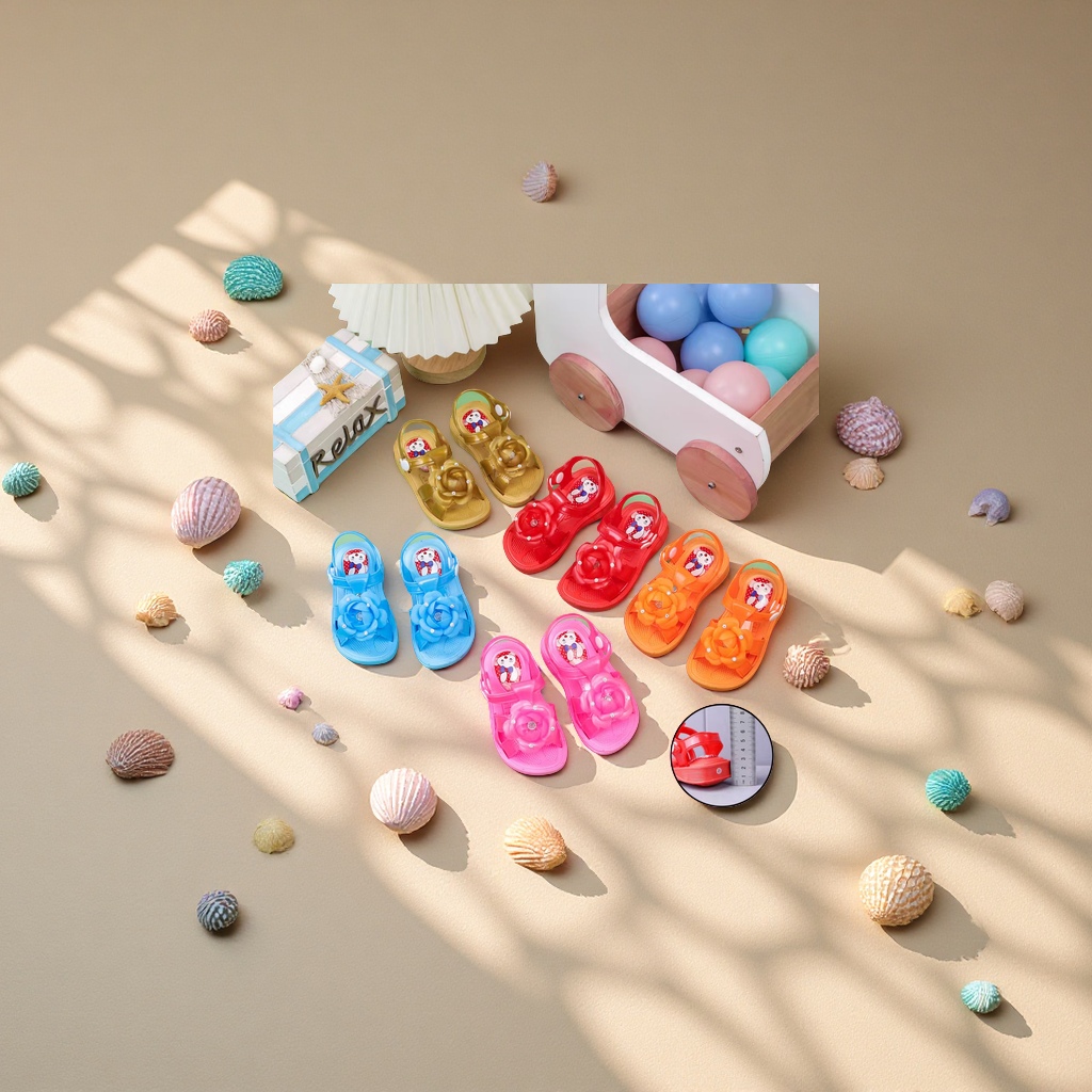 goodluck女童凉鞋儿童夏季透气软底女童鞋女童童鞋女鞋凉鞋适合学步轻便舒适 童鞋女童凉鞋夏季款透气防滑儿童鞋子女童鞋子女鞋款式多样