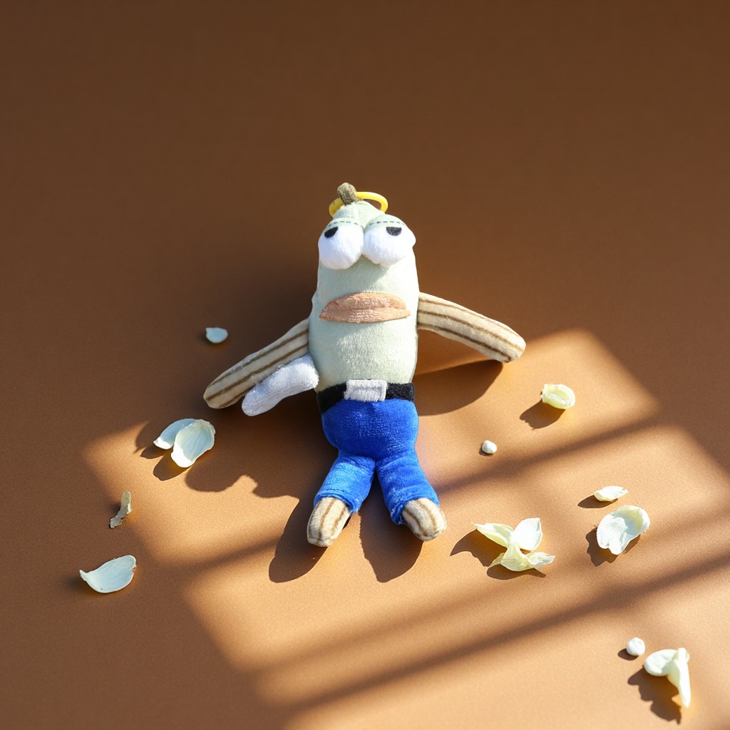 比奇堡居民毛绒玩具15cm打工鱼呆呆鱼酷酷鱼愣愣鱼可爱抱枕玩偶儿童礼物