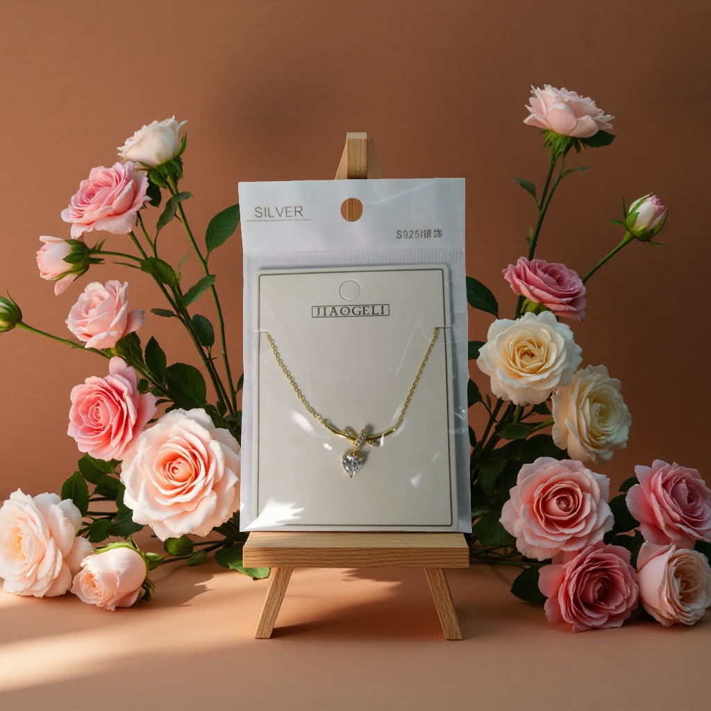 925银项链 时尚简约百搭女款长款吊坠饰品送礼优雅潮流131817665