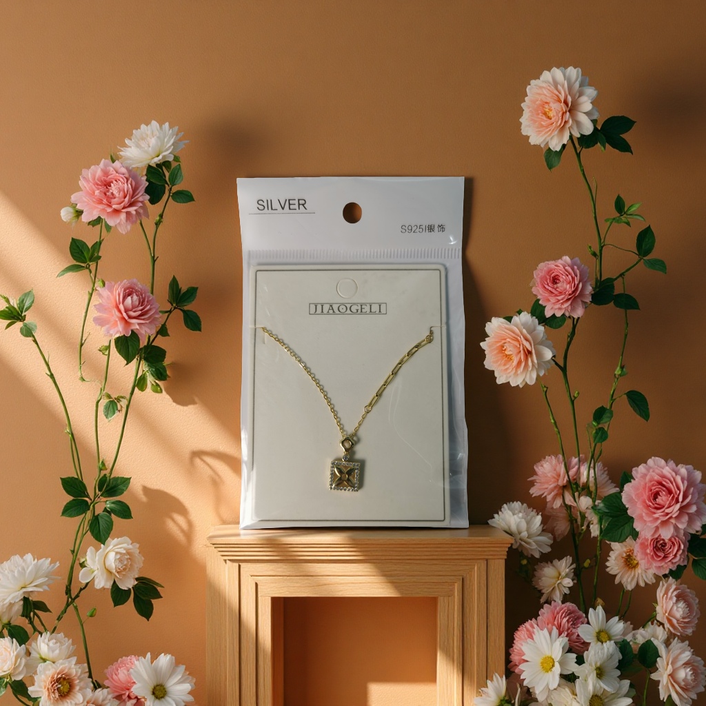 925银项链 时尚简约百搭长款女款饰品送礼品优雅潮流配饰
