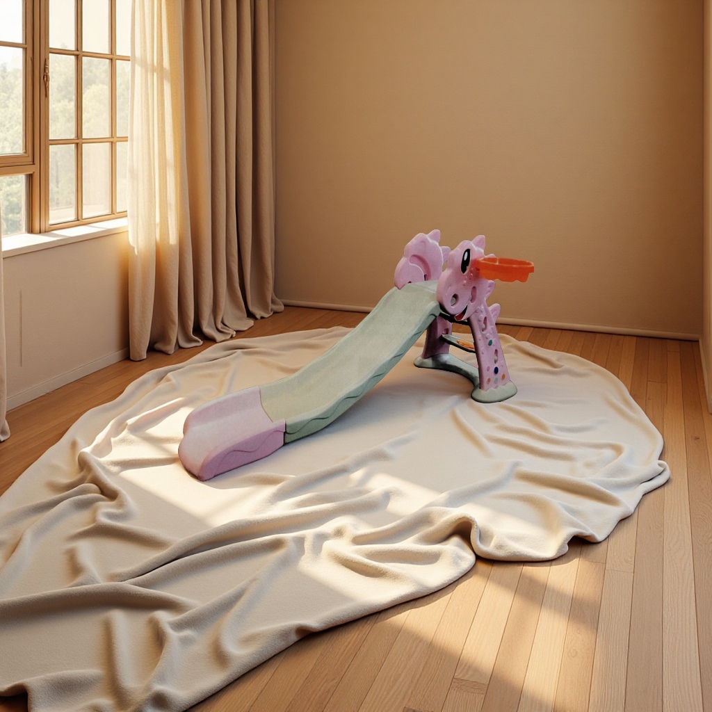 Children's play equipment, children's amusement facilities, soft-padded slides, safe and durable, colorful children's playground toys