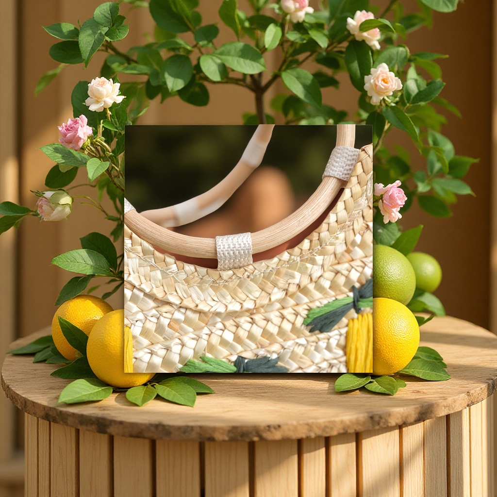 草编包实物图
