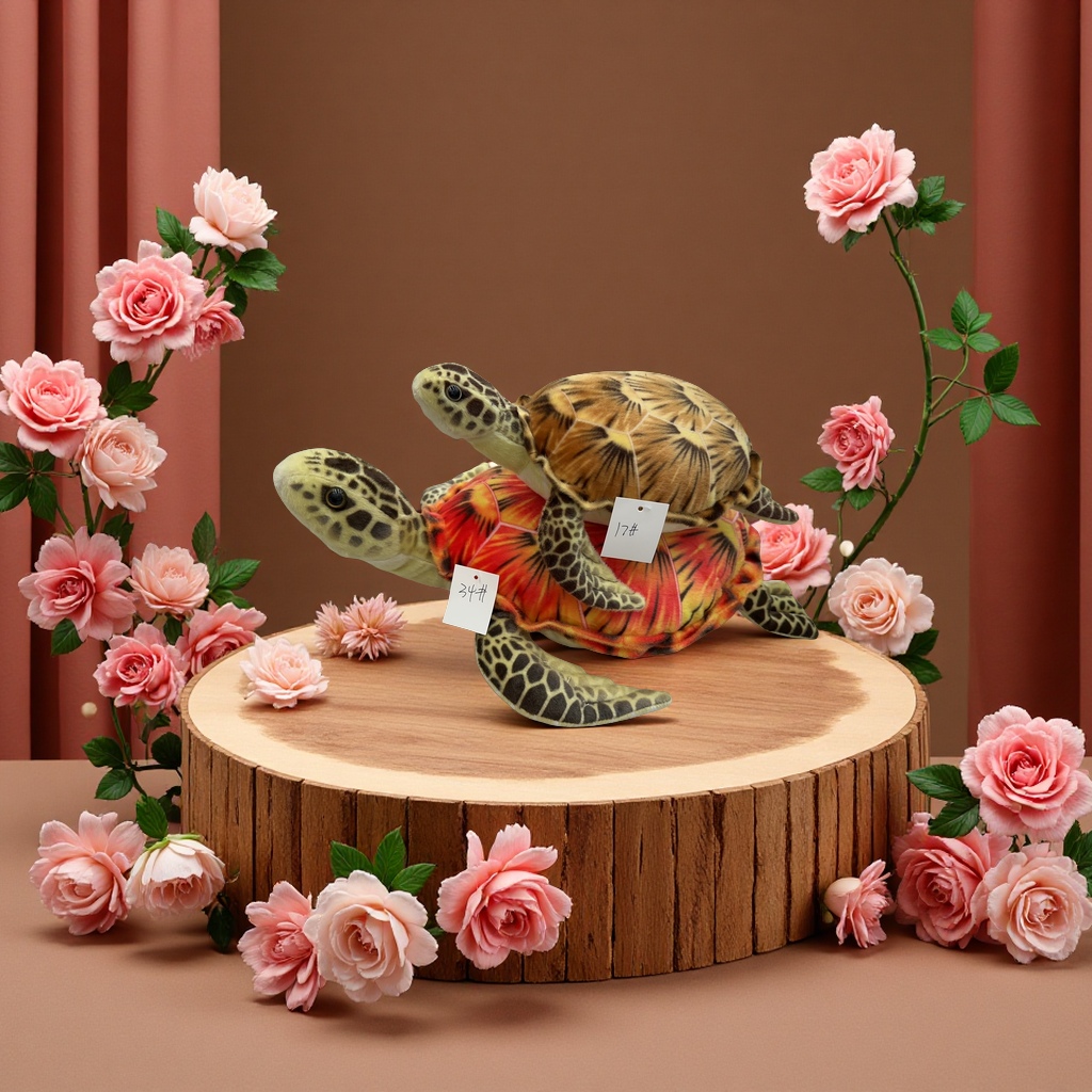 印度星龟细节图