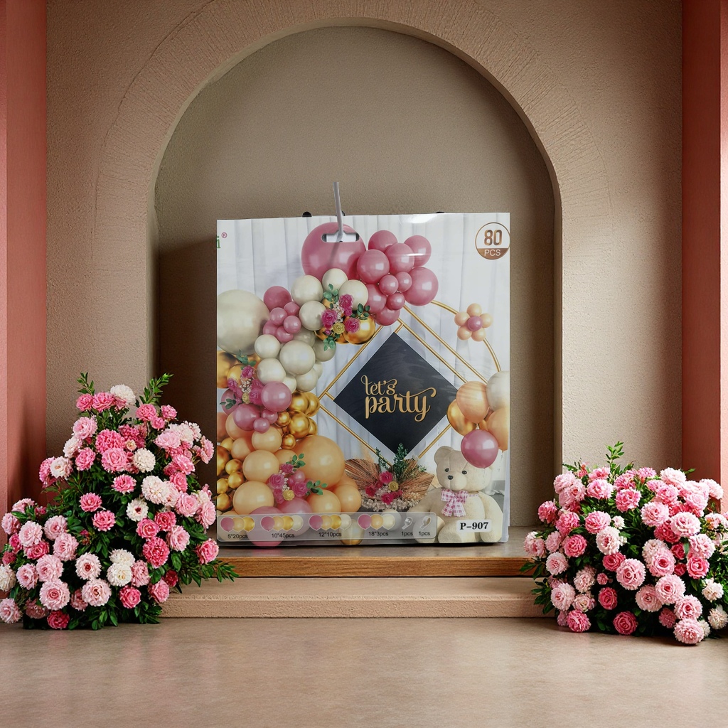 气球生日派对装饰发光充气球爱心气球摆摊气球创意气氛布置