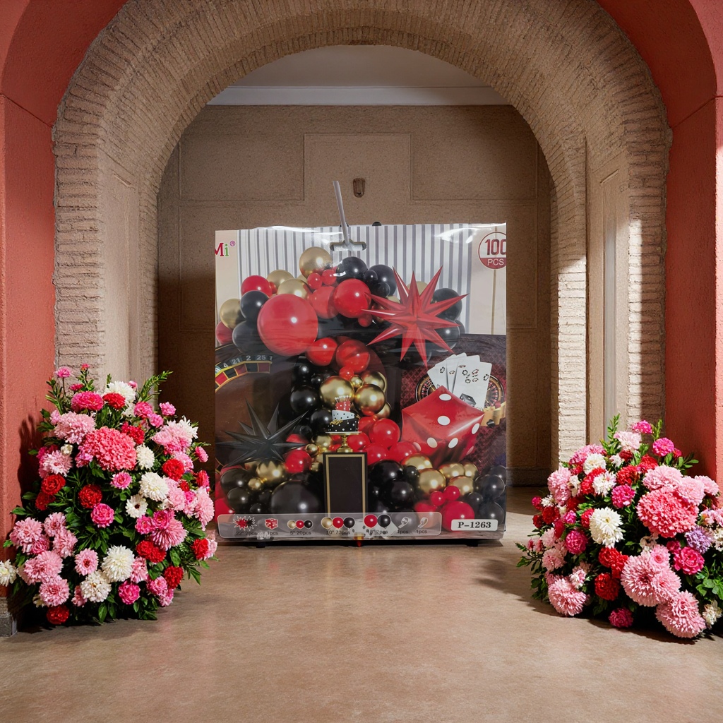 气球白底实物图