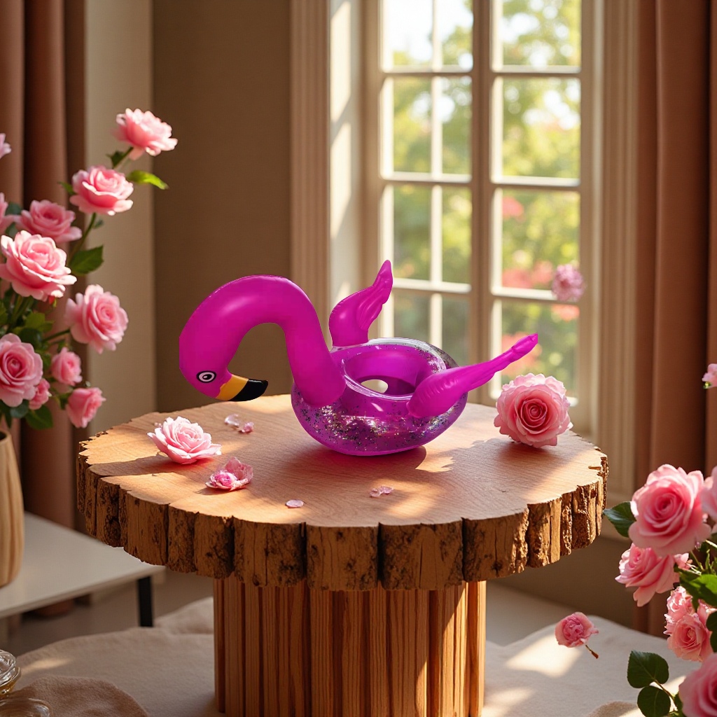 The sequined children's handrail is a colorful cartoon safety and anti-slip toy suitable for young children's swimming Specification image