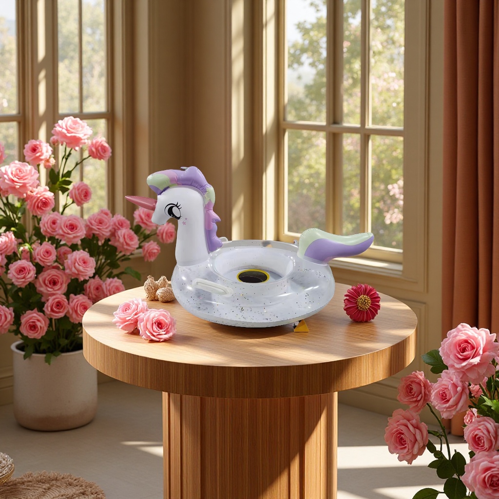 The sequined children's handrail is a colorful cartoon safety and anti-slip toy suitable for young children's swimming Item Picture