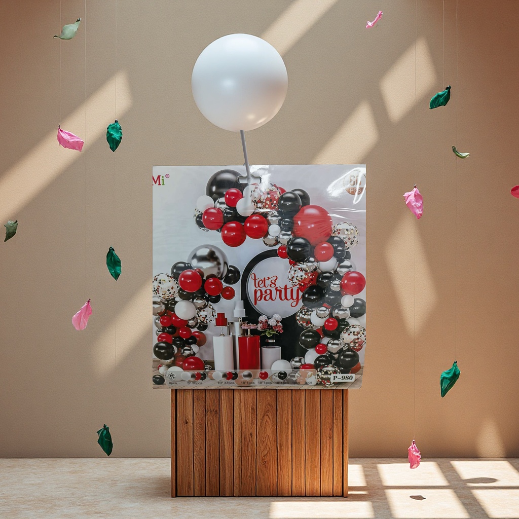 气球生日气球摆摊用发光充气心形装饰节日派对气氛用品图