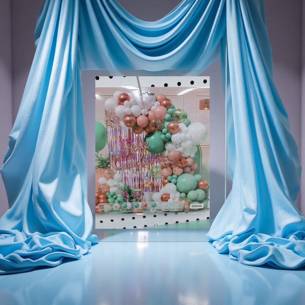 气球生日装饰摆摊充气发光爱心气球节日庆典气氛布置用品