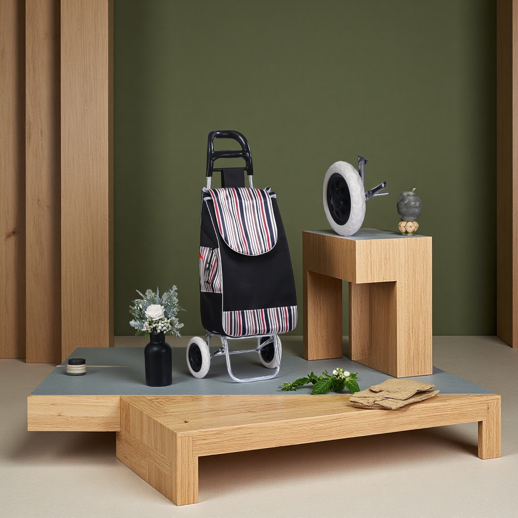 买菜车/购物车/折叠购物车/老人买菜车/爬楼梯购物车细节图