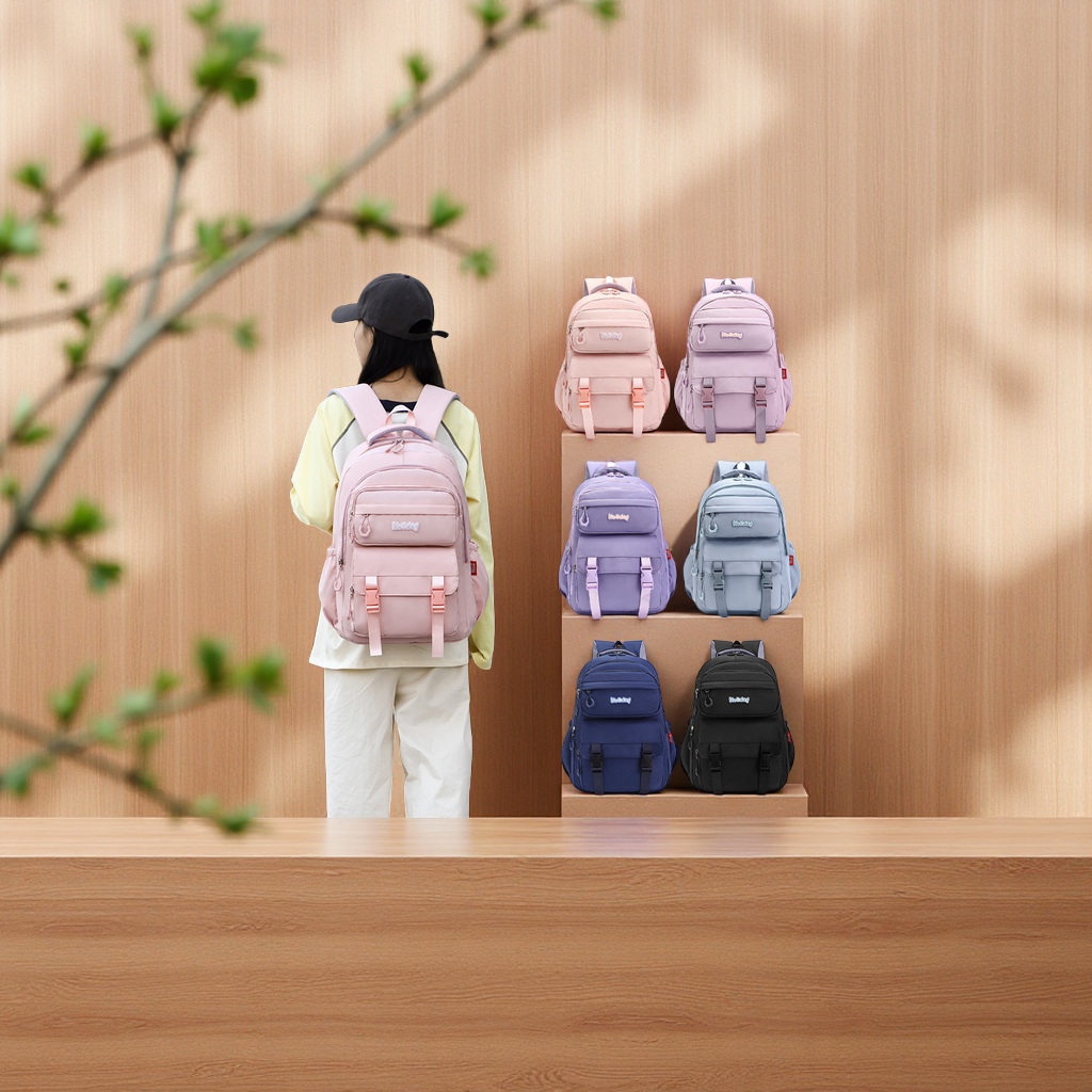 可爱大容量双肩包学生书包初高中旅行背包高颜值背包款式多样