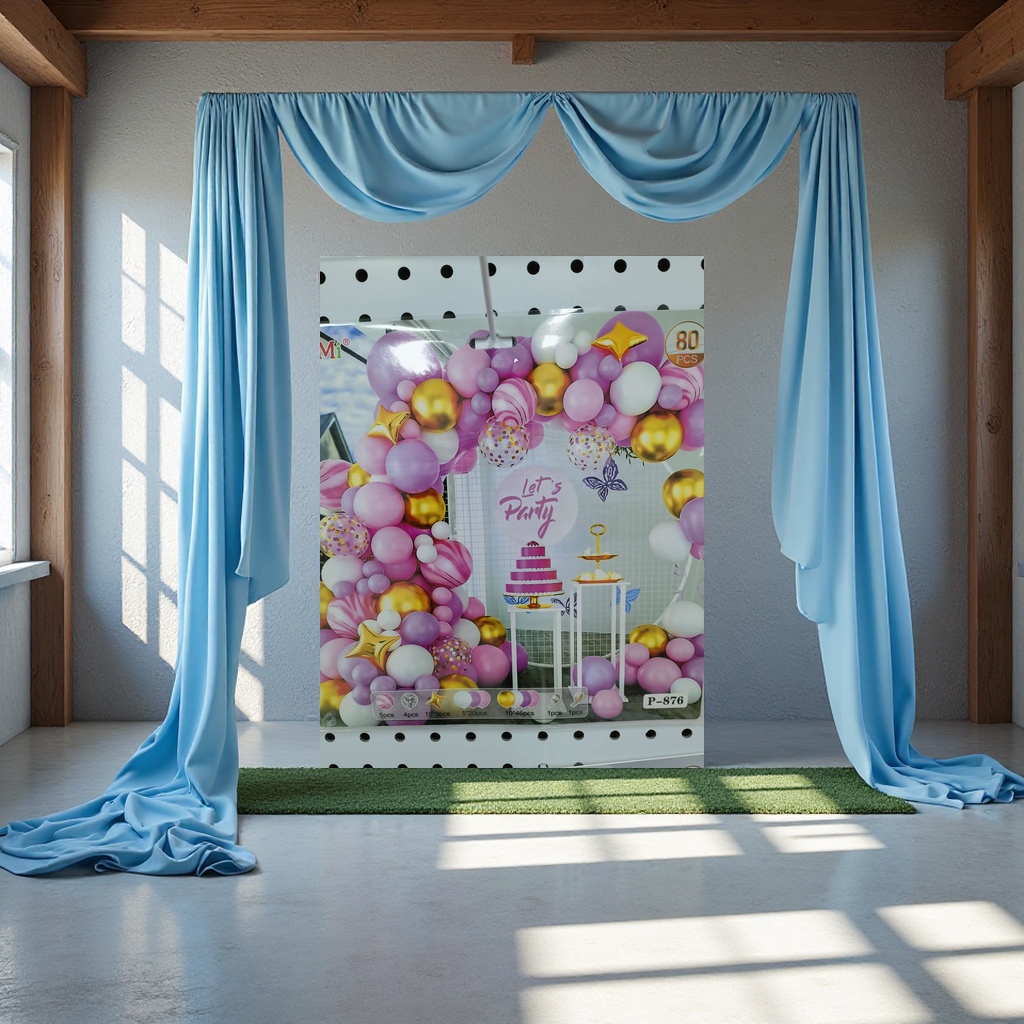 气球白底实物图