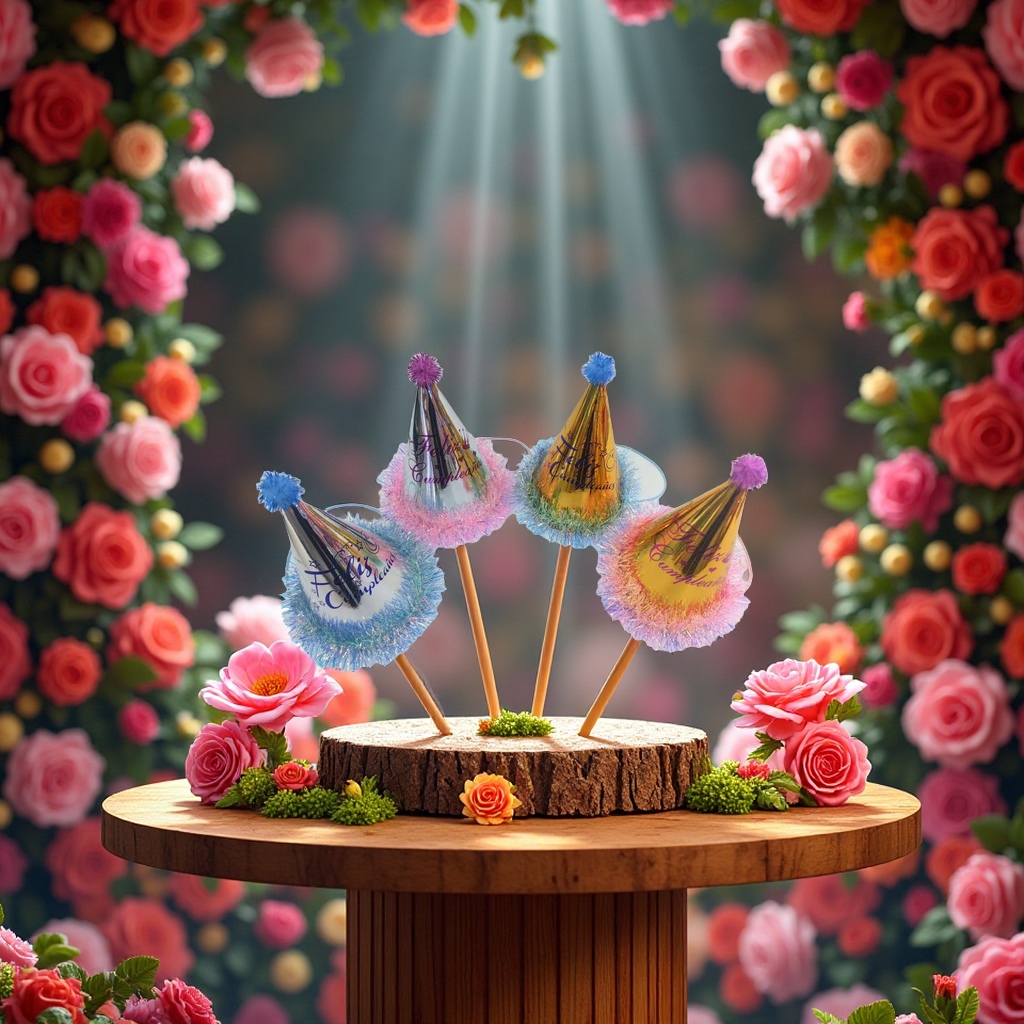 世界杯派对生日帽圣诞帽子装饰用品多彩趣味庆祝帽子派对必备