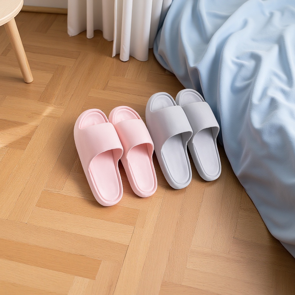 夏季新款居家情侣拖鞋轻便EVA泡沫凉拖家用亚麻材质批发