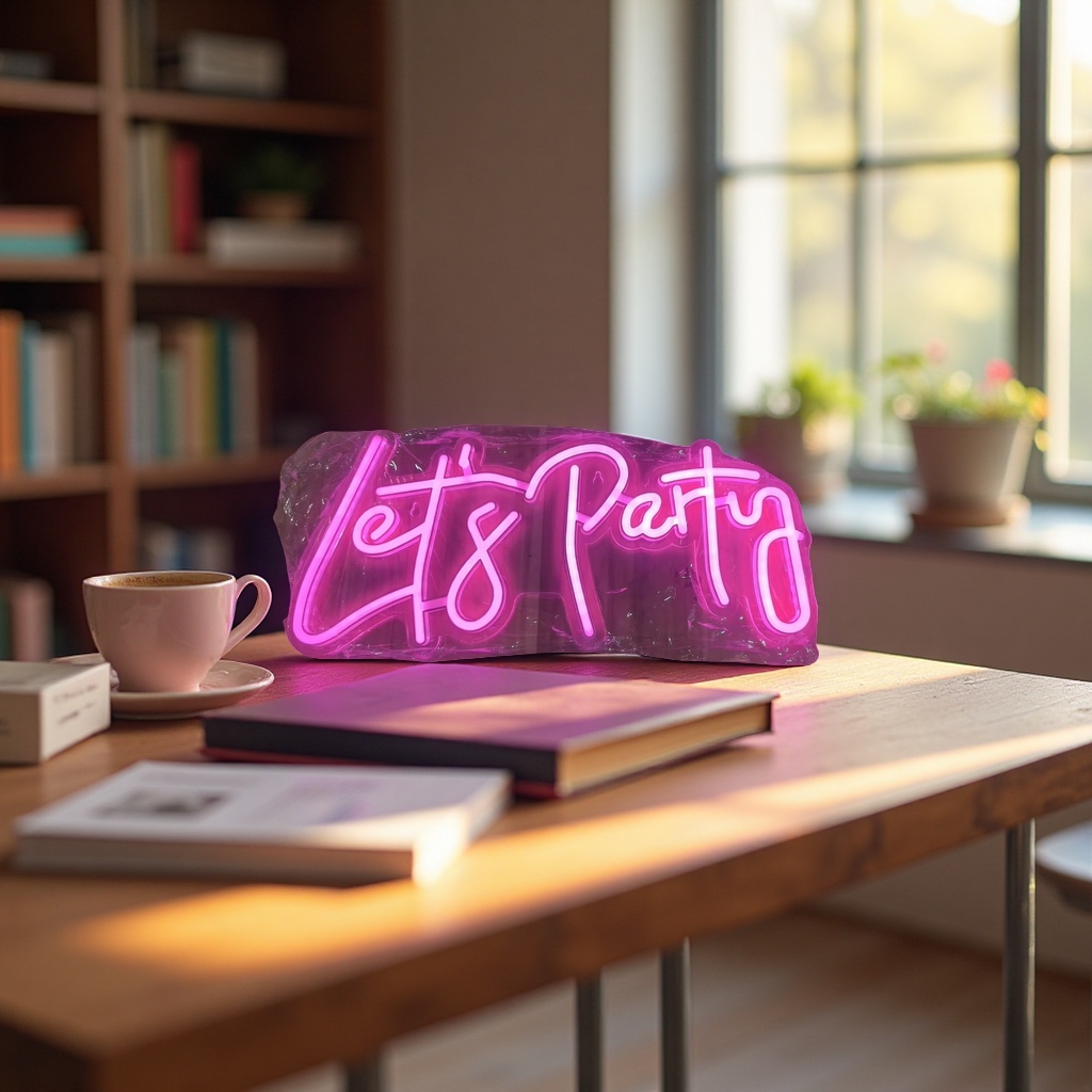 创意荧光字发光装饰灯广告招牌夜光字霓虹字发光字店铺门头亮化字灯箱广告牌细节图