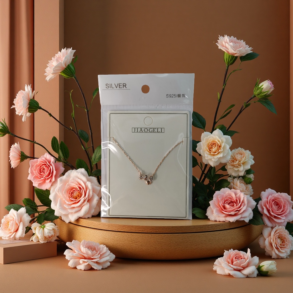 925银项链 时尚简约女款长款百搭潮流饰品送礼精美首饰