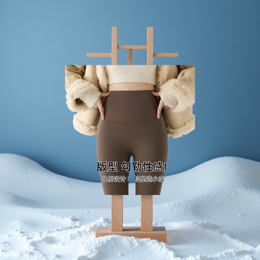 芭比裤女高腰户外/打底裤/裤子冬/瑜伽裤/袜子细节图